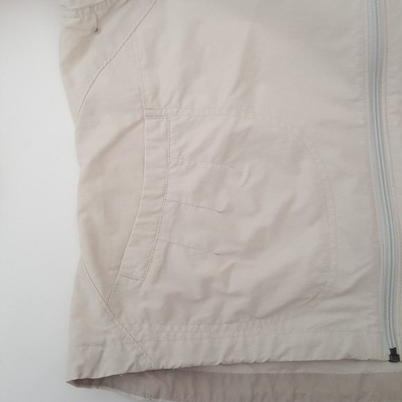Women's  COLUMBIA Jacket Hoodies Size M  Color Cream - Picture 6 of 10